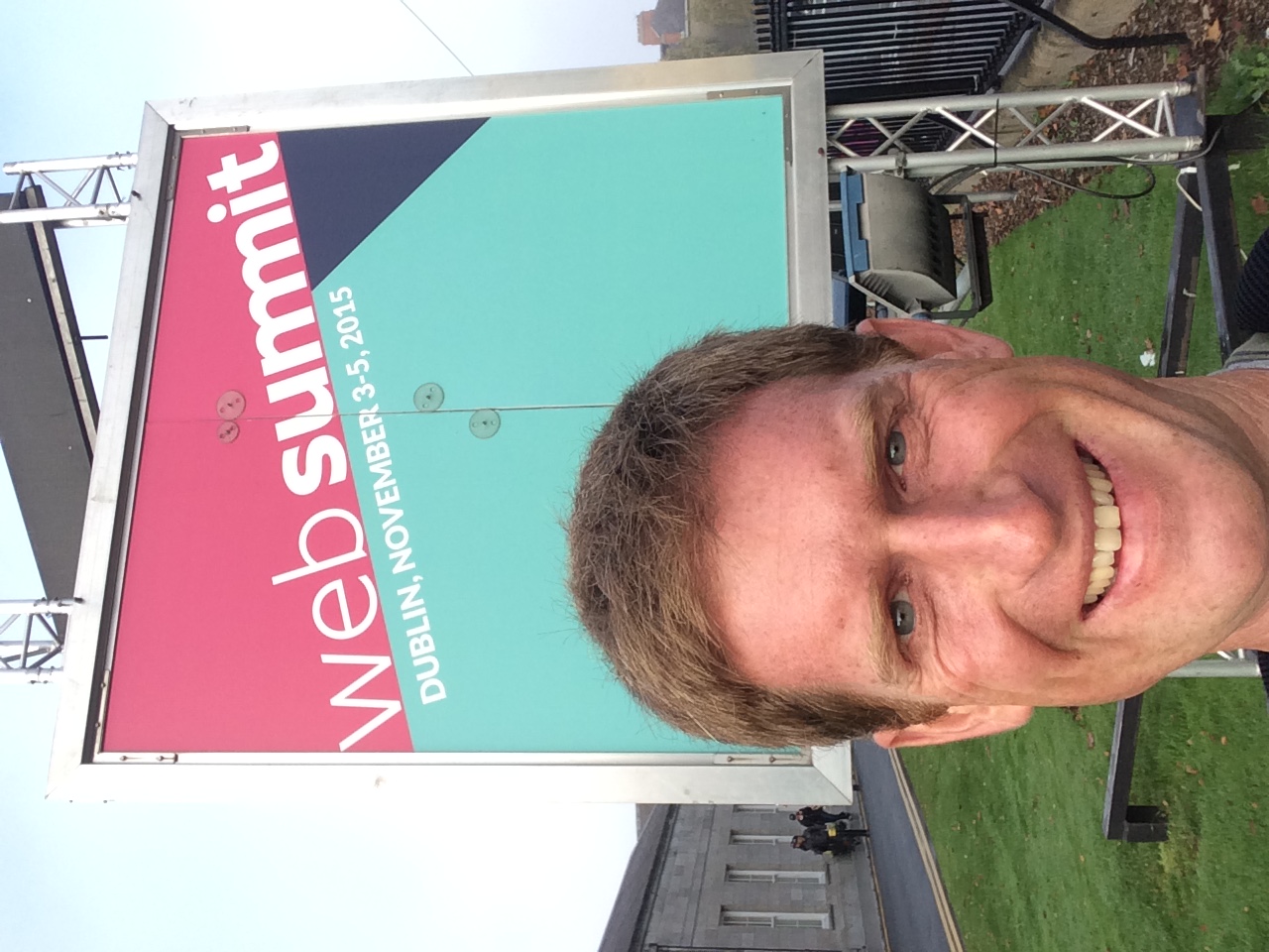 Nathan Aherne at Web Summit in Dublin for VUID