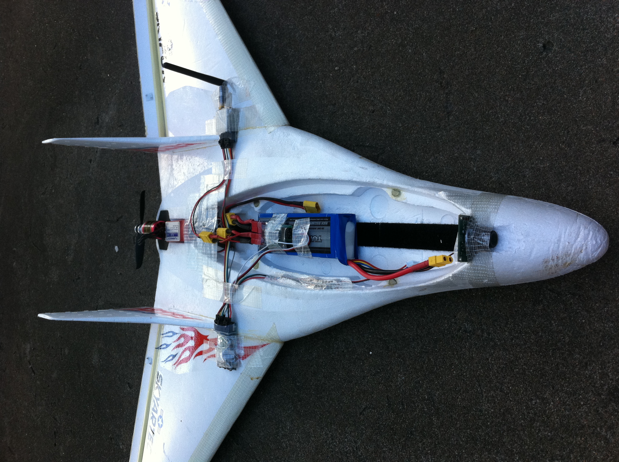 Nathan Aherne testing FPV drone hardware