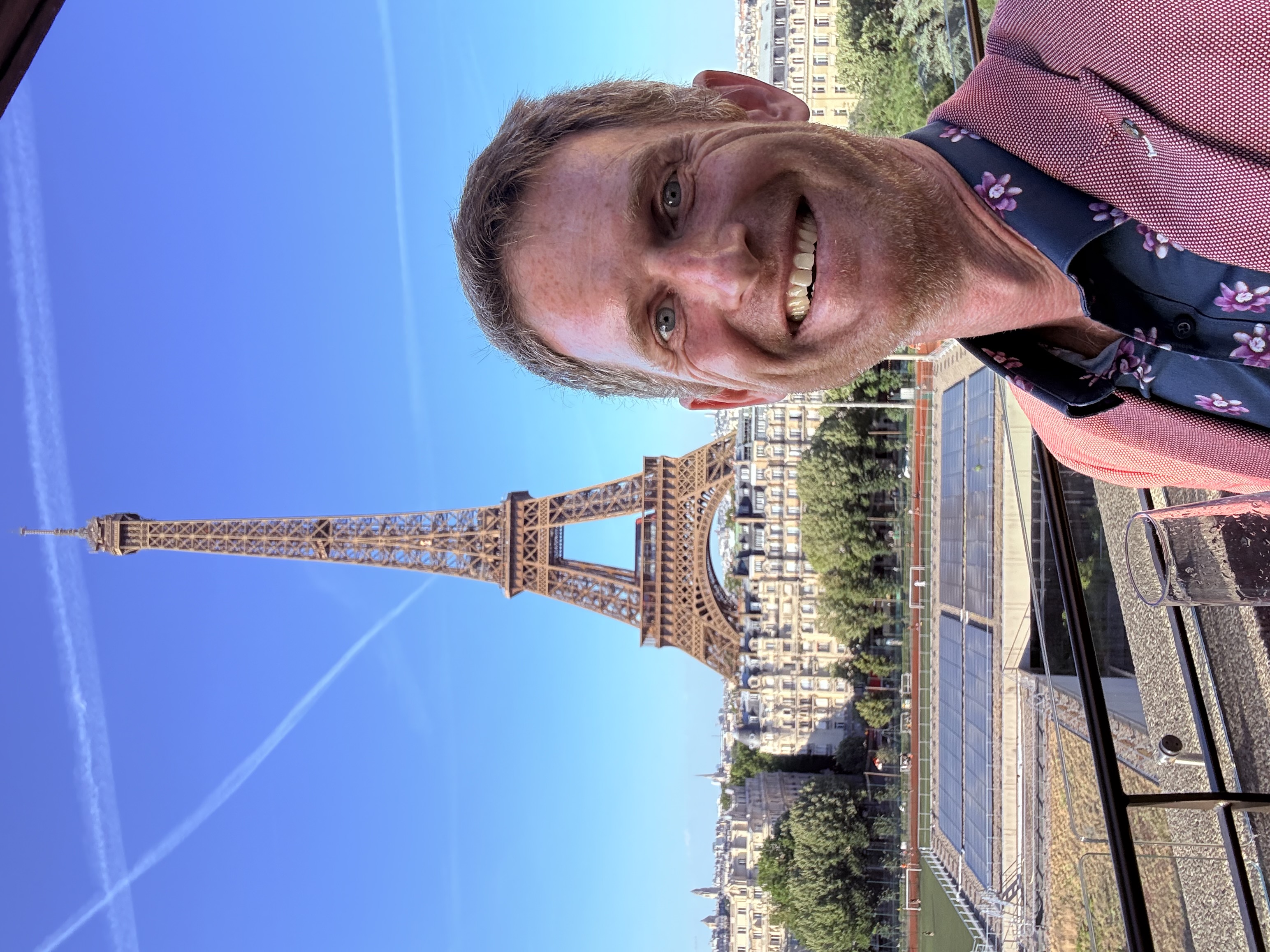 Nathan Aherne at the Australian Embassy in Paris