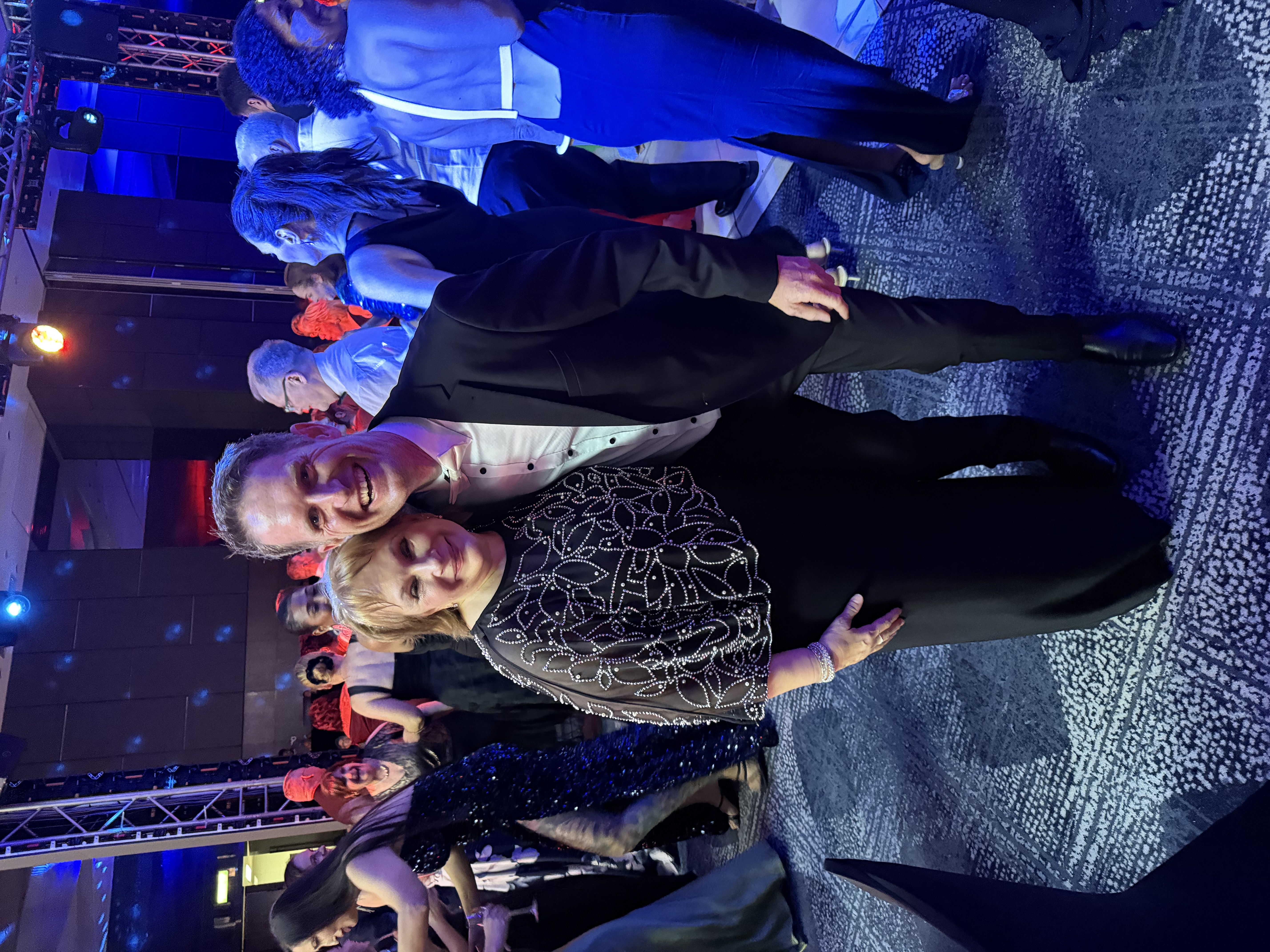 Nathan Aherne with the US Ambassador at the Marine Corps Ball in Port Moresby
